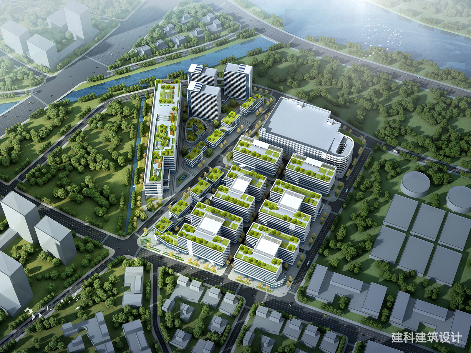 智能制造產(chǎn)業(yè)園設(shè)計亮點