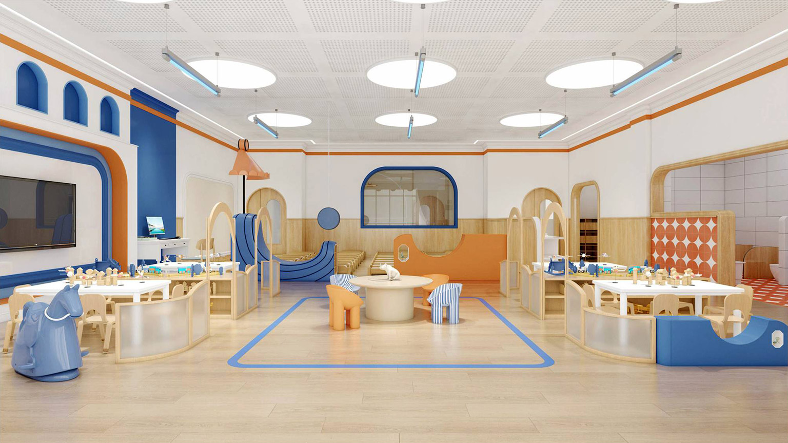 幼兒園裝修設(shè)計案例2