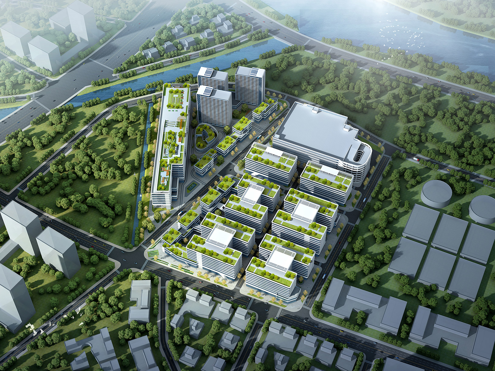 科創(chuàng)產(chǎn)業(yè)園規(guī)劃設(shè)計案例1