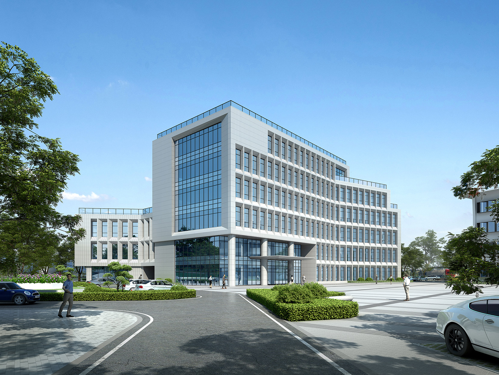 集團(tuán)公司辦公生活區(qū)規(guī)劃設(shè)計(jì)案例2