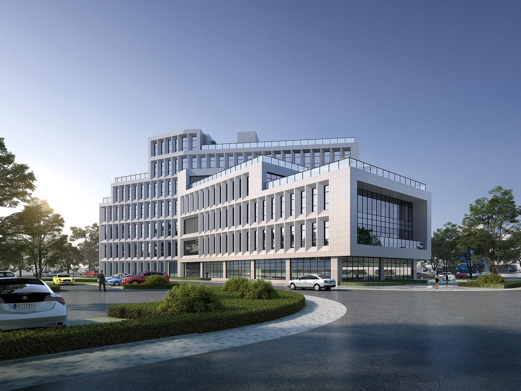 集團(tuán)公司辦公生活區(qū)規(guī)劃設(shè)計(jì)案例3