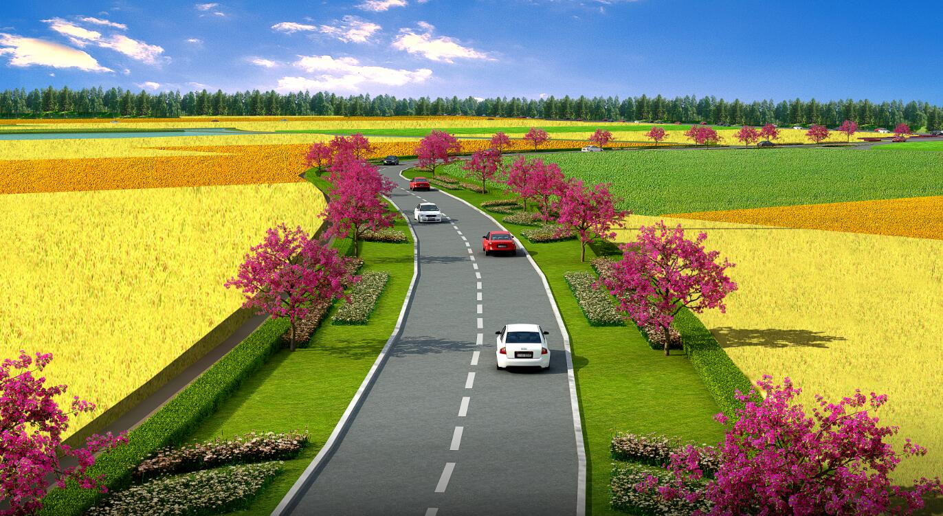 高速公路入口園林景觀規(guī)劃設(shè)計方案